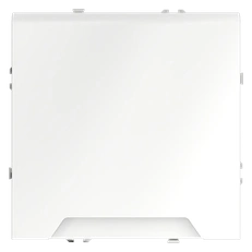 Изображение Розетка встраиваемая VOLTUM S70 с заземлением защитными шторками и крышкой 16А (белый матовый)